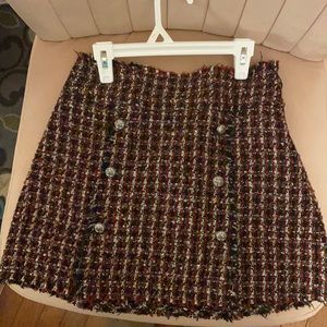 Zara Tweed Skirt